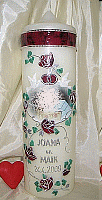 Verm�hlung Silber Rosen
