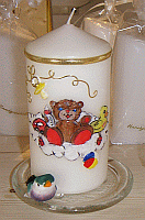 Teddy-Kerze