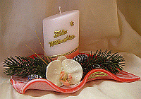 Gesteck Frohe Weihnachten 5