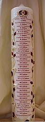 Hochzeitstage in Rot