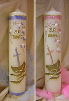 Taufkerze Junge / M�dchen