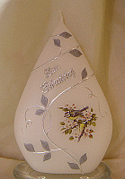 Flachtropfen mit Vogelpaar 3