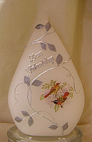 Flachtropfen mit Vogelpaar 5