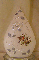 Flachtropfen mit Vogelpaar 6