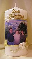 Stumpen mit Gro�em Foto